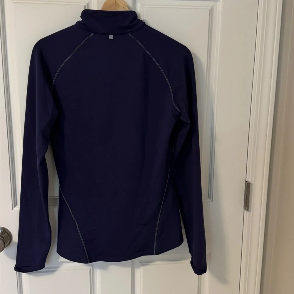 Nike Dark Blue Pullover with Neon Accent